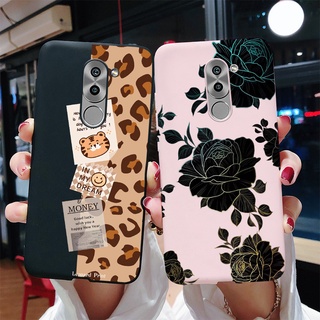 Ốp điện thoại tpu silicone mềm họa tiết hoa xinh xắn cho huawei gr5 2017 / mate 9 lite / honor 6x bll-l22 bln-l21