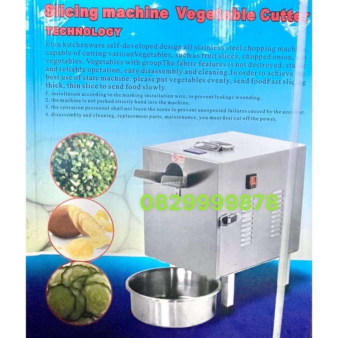 MÁY CẮT HÀNH LÁ CÔNG NGHIỆP ( MÁY LỚN 200W )