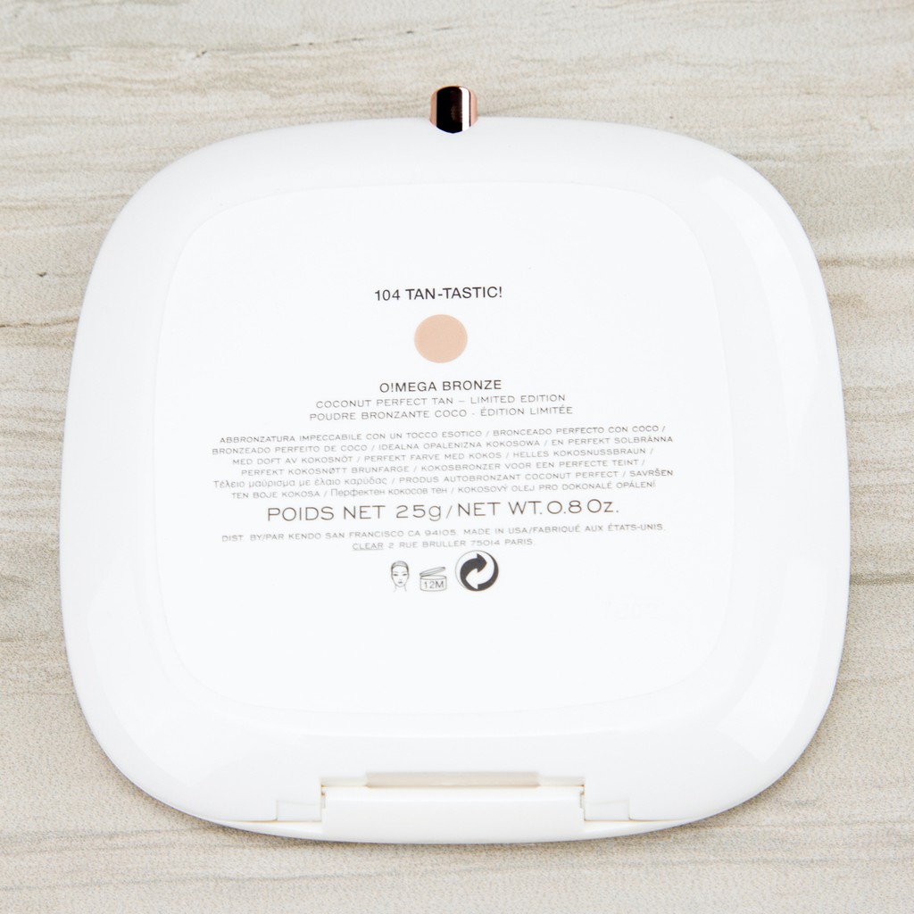 Marc Jacobs - O!Mega Bronzer Coconut Fantasy "Tan-Tastic!"  | phấn tạo khối với chi tiết vàng hồng