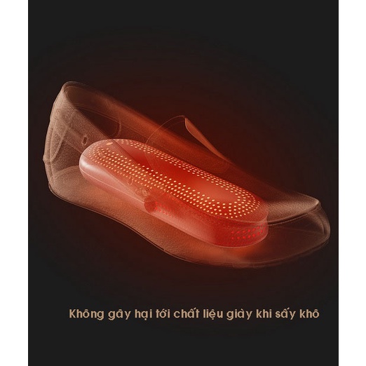 Máy sấy giày Changhong giúp giày mau khô, diệt khuẩn, khử mùi