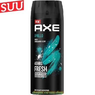 Xịt Khử Mùi Axe 135ml Apollo Việt Nam, suu.shop Cam Kết 100% Chính Hãng.