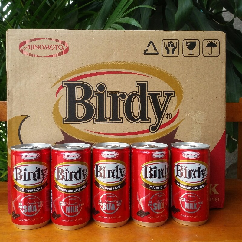 Cafe sữa Birdy thùng / 30 lon 170ml/ 1 lon,Cafe sữa Birdy,Cafe sữa