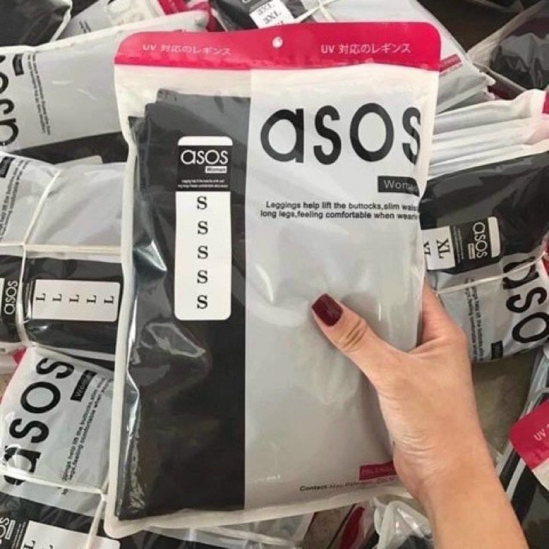 Quần legging nữ A.SOS nâng mông siêu tôn dáng- co giãn tốt