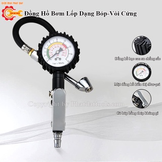 Đồng Hồ Bơm Lốp Dạng Bóp- Đồng hồ bơm lốp bóp tay