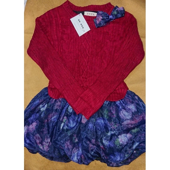 Váy len cho bé size lớn