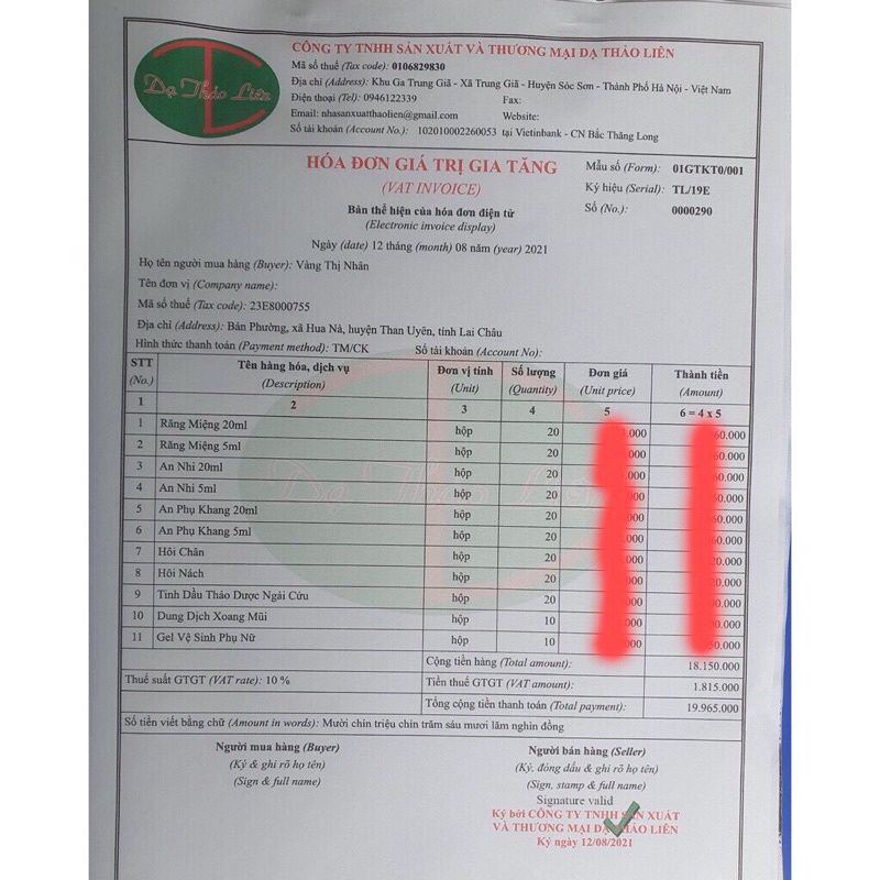 Dung Dịch Vệ Sinh Phụ Nữ D_a Th_ao L_iên