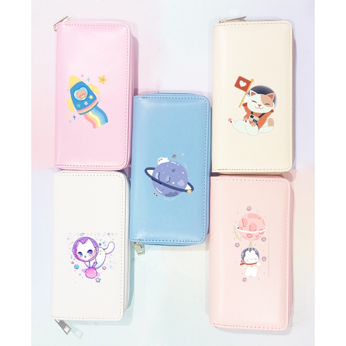 Ví phi hành gia VBI40 ví dáng dài ví hoạt hình