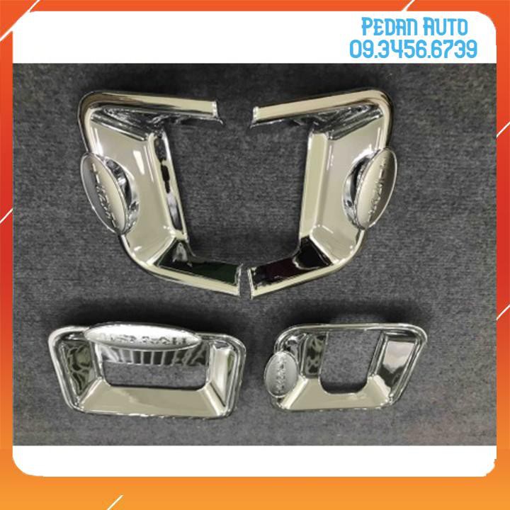 Ốp tay và hõm cửa Ford Transit 2014-2019 mạ crom