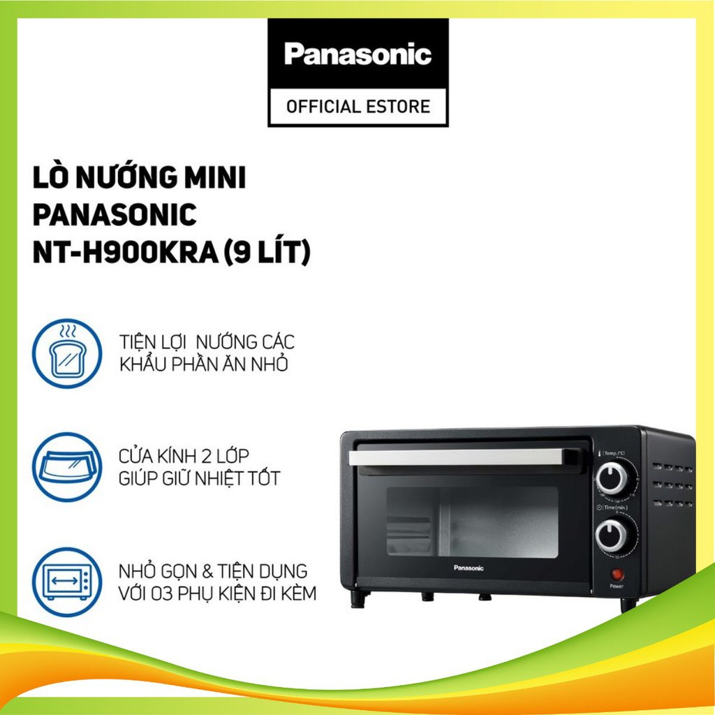 Lò nướng Mini Panasonic NT-H900KRA Điện Máy Hải Đăng HN