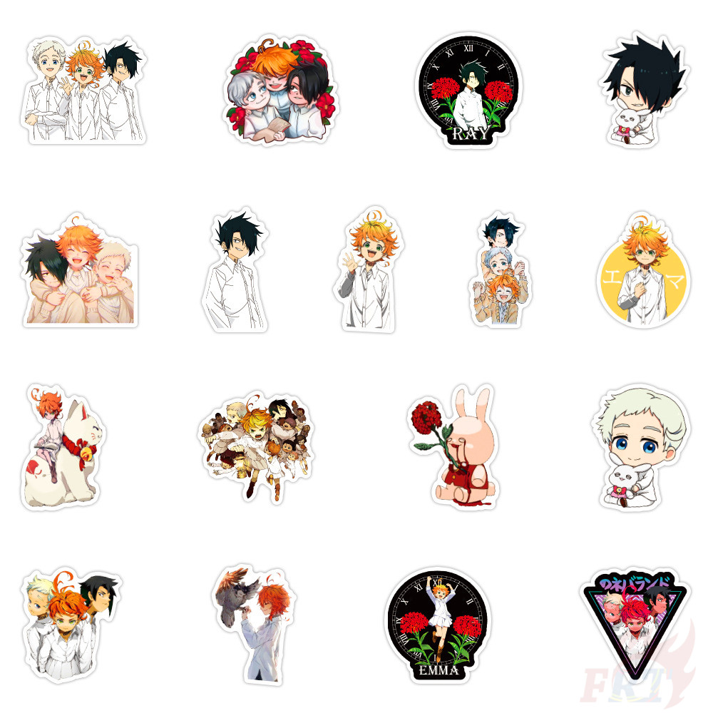 ❉ The Promised Neverland - Series 03 CloverWorks Anime Stickers ❉ 50Pcs/Set Fashion DIY Decals Doodle Stickers