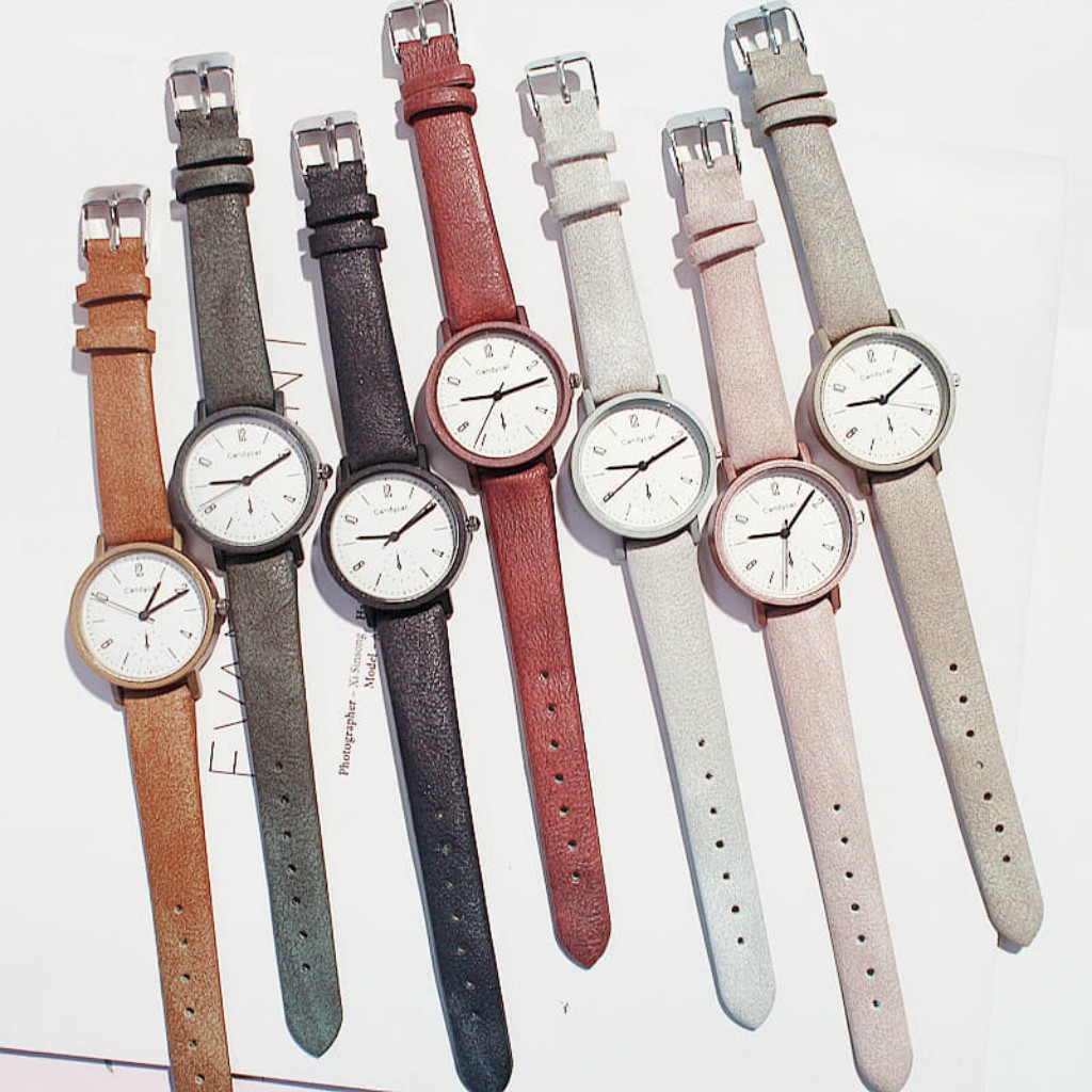 [RẺ VÔ ĐỊCH]Đồng Hồ Nữ Candy cat Chính Hãng Dây Da Lộn Thời Trang Hàn Quốc | BigBuy360 - bigbuy360.vn