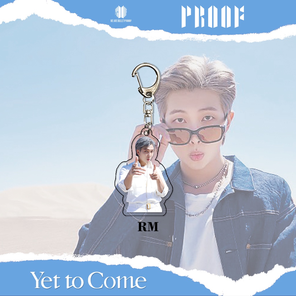 BTS Proof《Yet To Come》Acrylic Keychain Jungkook Pendant Accessories