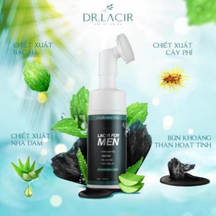 Sữa Rửa Mặt Than Hoạt Tính Dr.Lacir - Lacir For Men 011 | BigBuy360 - bigbuy360.vn
