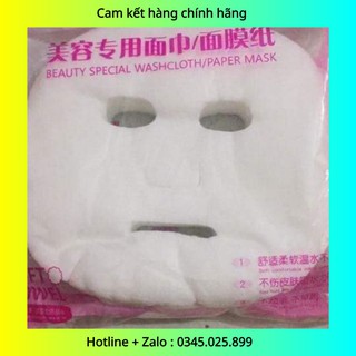 Mặt nạ giấy dùng trong spa
