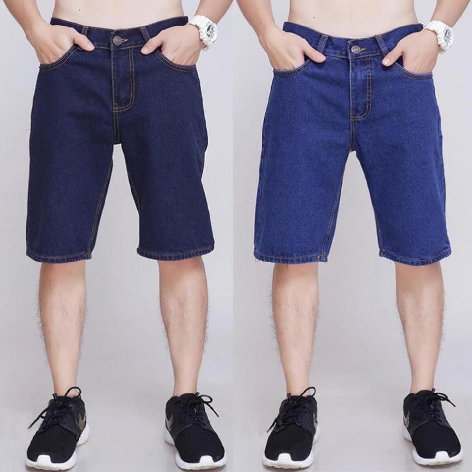 Quần Short Nam SJ001 Chất Bò Cao Cấp Giá Gốc Tận Xưởng - Quần Jean lửng Nam VNXK ( 50-90kg ) 😘 ་ ་