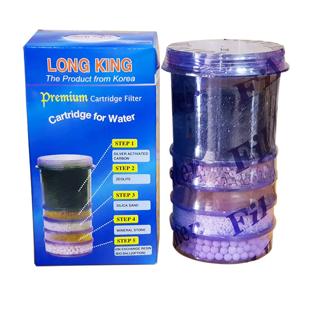 Trụ lọc nước 5 tầng dùng cho bình lọc nước Long King