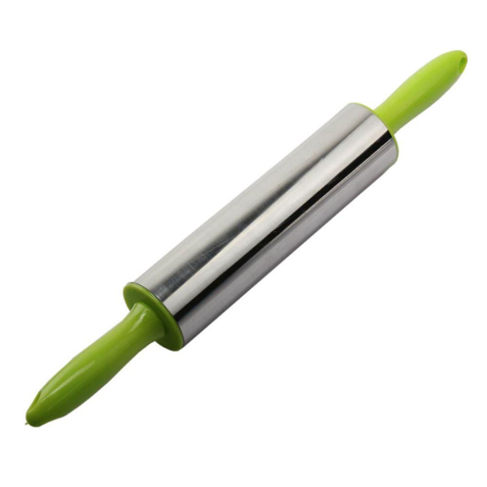 YIYU Cây Lăn Bột Làm Bánh Pizza Bằng Thép Không Gỉ Chống Dính