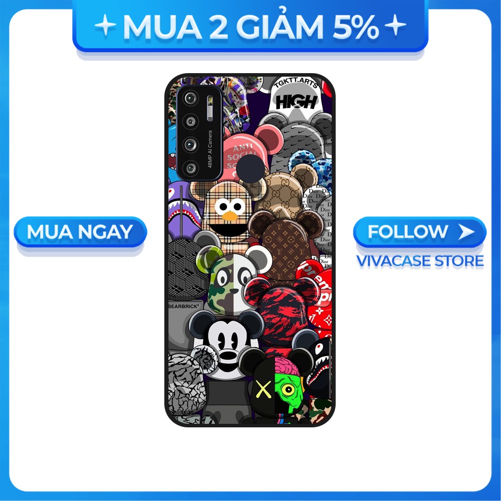 Ốp lưng Vsmart Joy 3/Joy 4/Active 3/Bee 3/Live/...dẻo đen hình K a wBST1