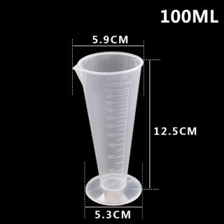 Ly đong, ly định lượng chia vạch bằng nhựa 100ml