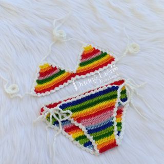 Bikini cho bé gái nhiều mẫu xinh xắn - Dương liễu handmade