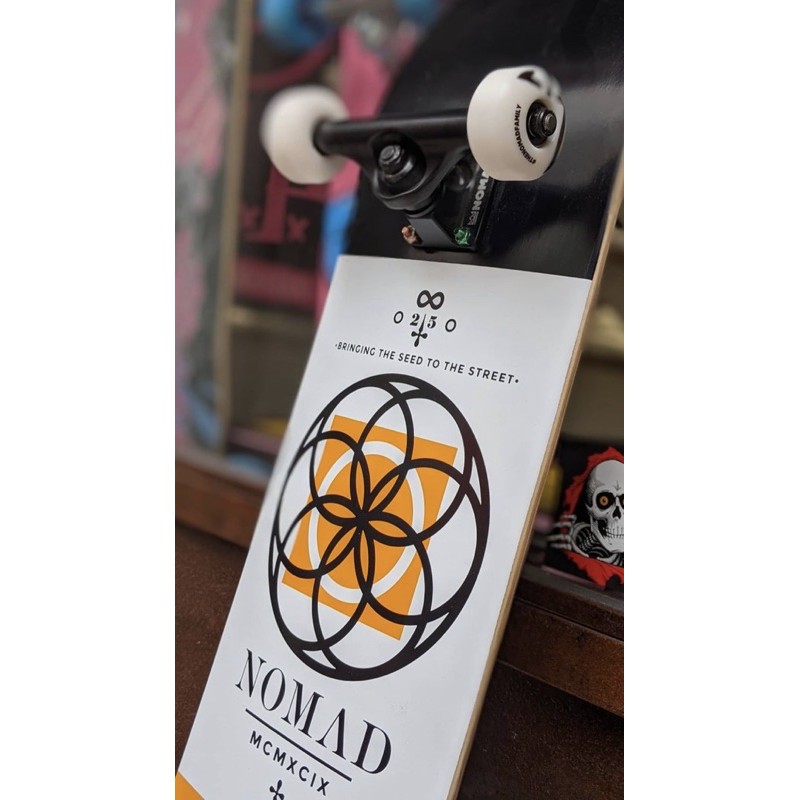 Ván Trượt Skateboard Thể Thao Chuyên Nghiệp Châu Âu - NOMAD COMPLETE KRID THE SEED 8.0