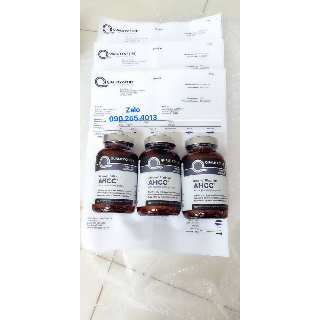 AHCC Mỹ 60v 750mg Loại bỏ sạch HPV HẾT smg | BigBuy360 - bigbuy360.vn