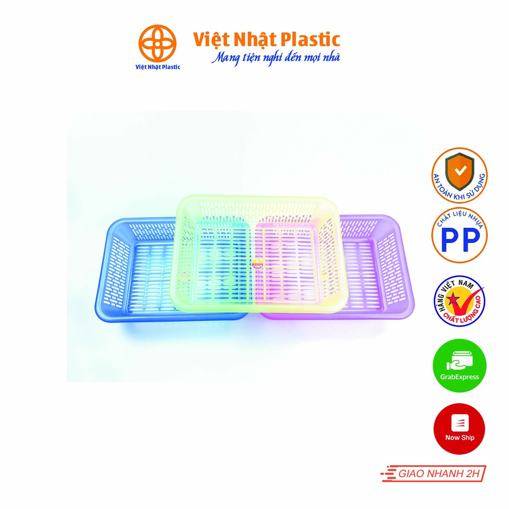 Rổ chữ nhật số 4-3594 Việt Nhật Plastic