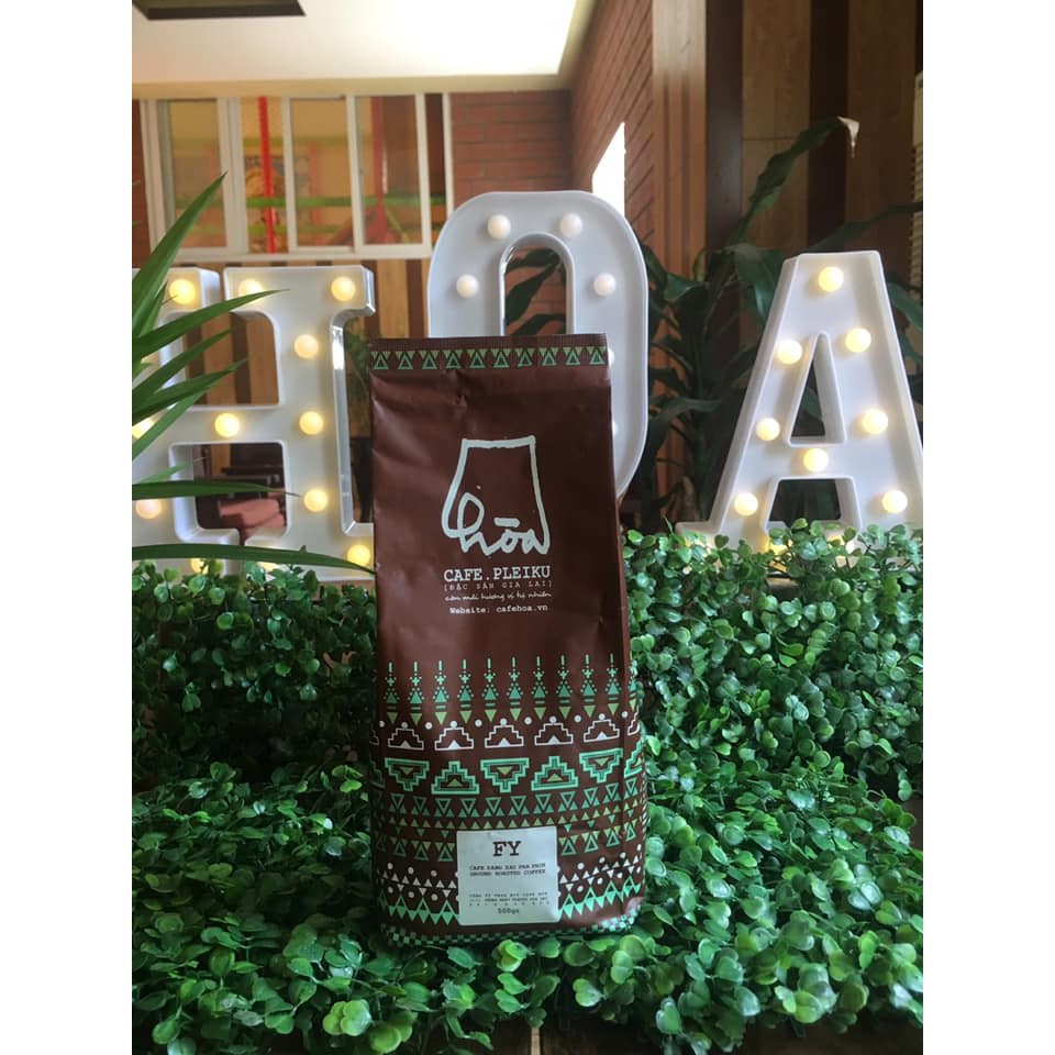 Cafe Hòa dòng FY, Cafe sạch pha phin, sự kết hợp giữa hạt Rubusta & Arabica được chọn lọc và nghệ thuật rang xay độc đáo