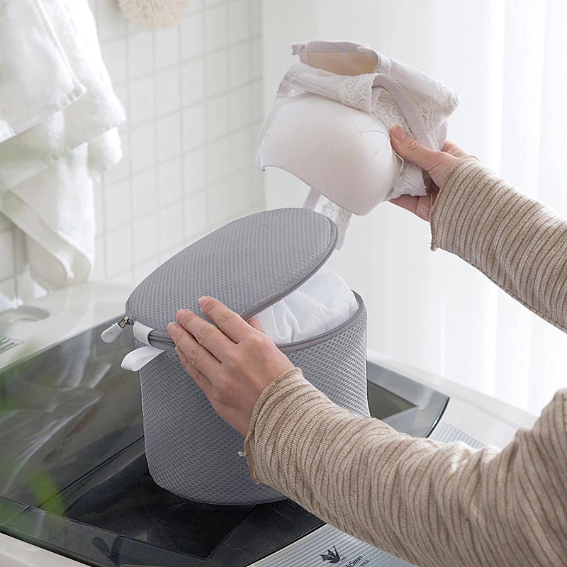 Túi lưới có dây khóa kéo dùng để giặt đồ lót chuyên dụng cho máy giặt đồ