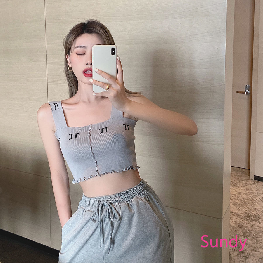 Áo hai dây màu trơn quyến rũ cho nữ