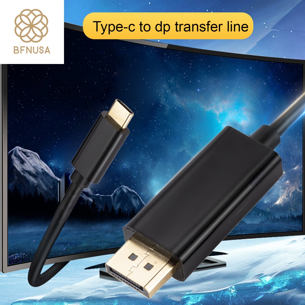 Dây Cáp Chuyển Đổi Usb 1.8m 4k Usb 3.1 Type-C Sang Dp Cho Máy Tính | BigBuy360 - bigbuy360.vn