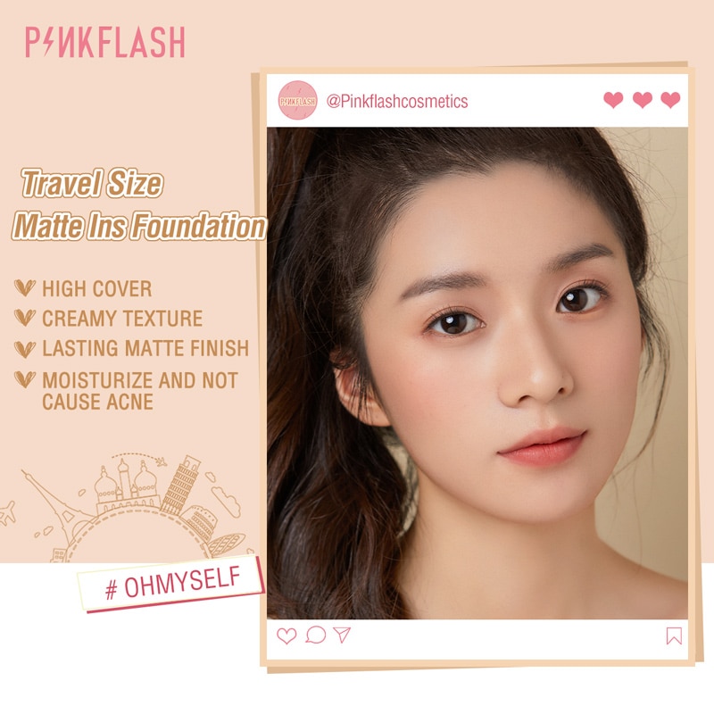 Kem Nền Flashmoment Che Phủ Toàn Diện Nhẹ Nhàng Chống Thấm Nước Dạng Du Lịch | BigBuy360 - bigbuy360.vn