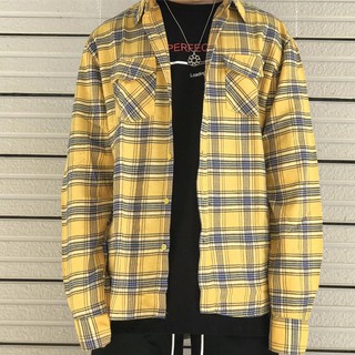 Sơ mi ripples light yellow // twoce brand