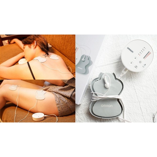 Máy massage xung điện - Máy massage xung điện Omron MXD-013 , giúp giảm đau cơ và khớp với 5 chế độ massage