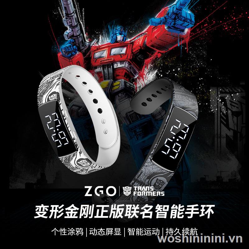 ✙♙Transformers authentic watch children sports hockey teenagers electronic watch waterproof contracted male students