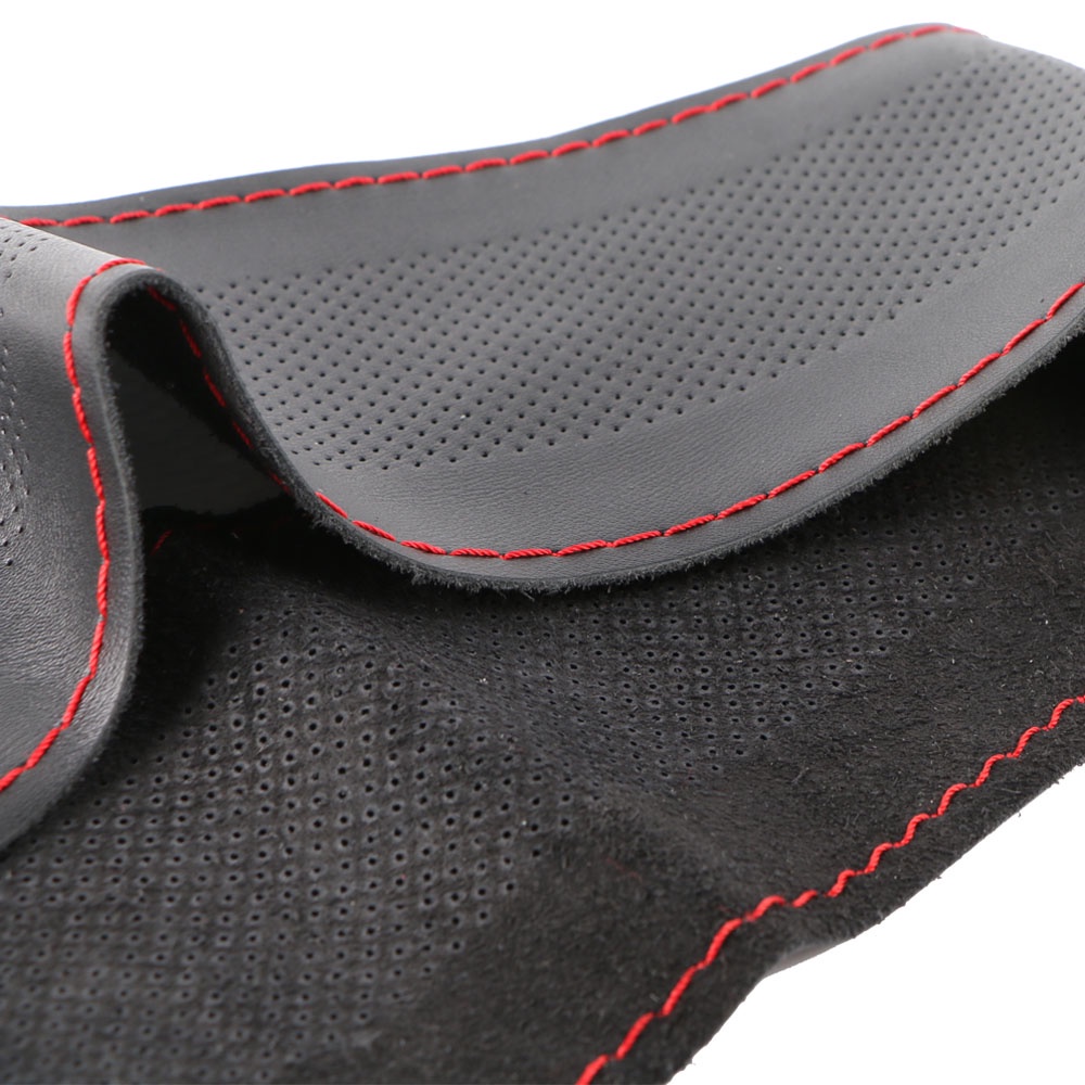 Vỏ Bọc Vô Lăng Bằng Da Thật Thoáng Khí Đường Kính 36cm 38cm 40cm Cho Xe Hơi