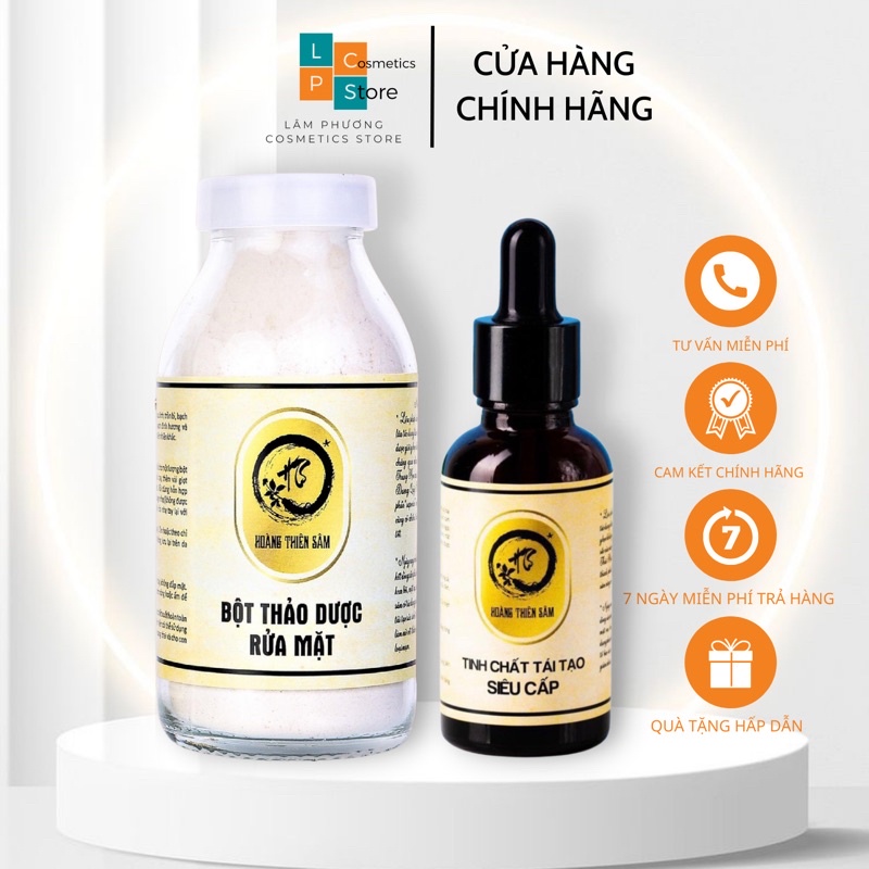 Combo Hoàng Thiên Sâm - Tái Tạo Da