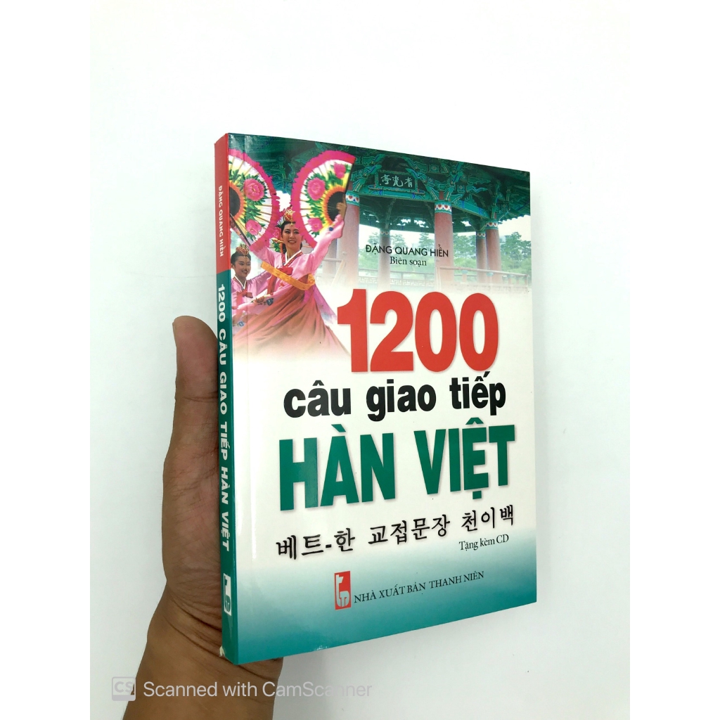 Sách - 1200 Câu Giao Tiếp Hàn Việt (Tặng Kèm CD)