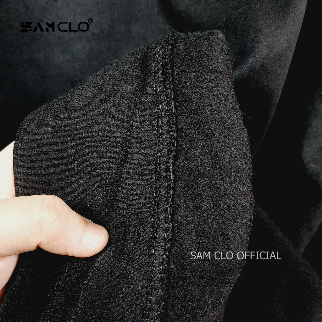 Áo GILE SAM CLO nữ ulzzang thu đông freesize hot phong cách Hàn Quốc CỔ TIM SỌC TRẮNG