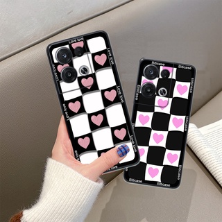 ốp lưng điện thoại oppo reno 8 5g trái tim , thời trang