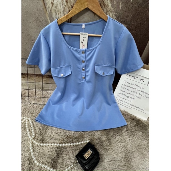 ÁO THUN KIỂU PHỐI NÚT BIGSIZE 65-100KG KÈM ẢNH THẬT