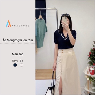Áo Mongtoghi len tăm cổ somi, Anastore
