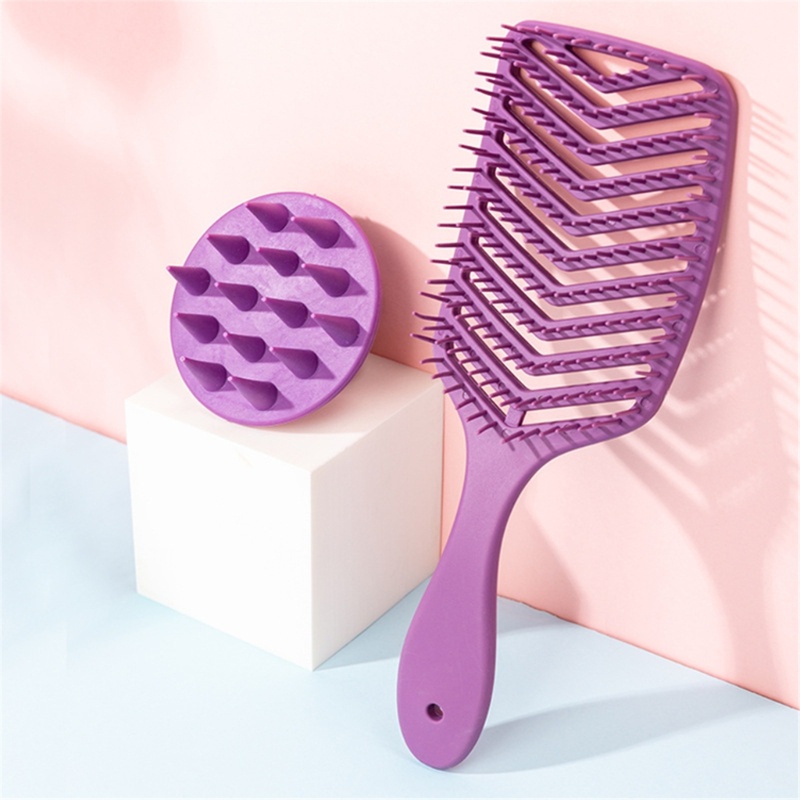 Set 3 Lược Chải Tóc Tạo Kiểu Chuyên Dụng Cho Salon YOUYO