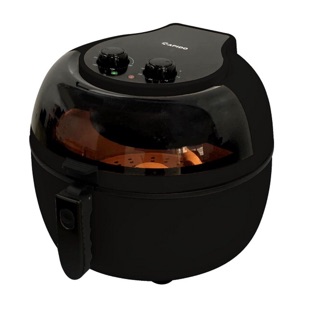 [TẶNG KHAY NƯỚNG MEN GỐM] NỒI CHIÊN KHÔNG DẦU RAPIDO 6.5L 1800W BẢN CAO CẤP LUX