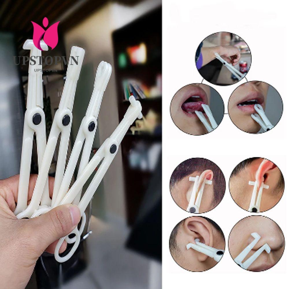 UPSTOP Reusable Professional Clamp Ear Lip Navel Nose Open Septum Piercing Tool Forceps Plier