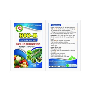 CHẾ PHẨM SINH HỌC BIO-B | BACILLUS THURINGIENSIS  - Gói 30g