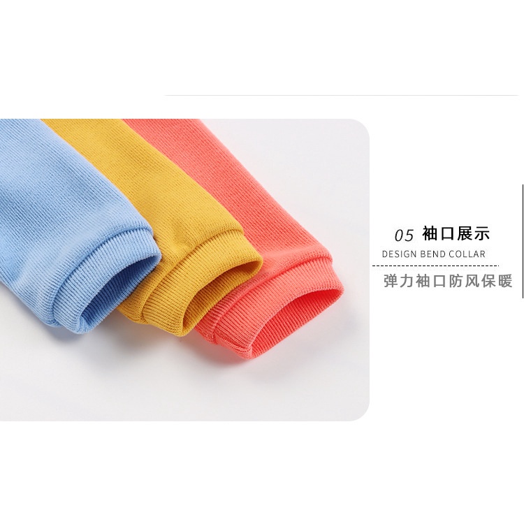 Áo khoác cardigan tay dài cổ chữ V thời trang thu đông dành cho trẻ em 70-120cm