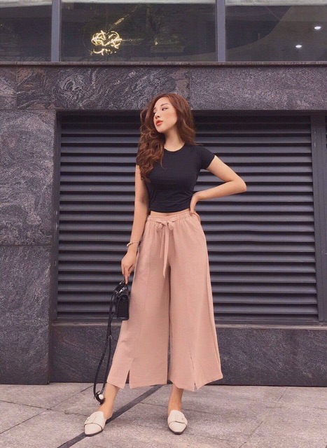 Quần culottes sang choảnh | WebRaoVat - webraovat.net.vn