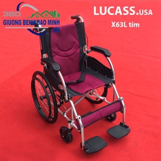 Xe lăn nhôm du lịch X63L