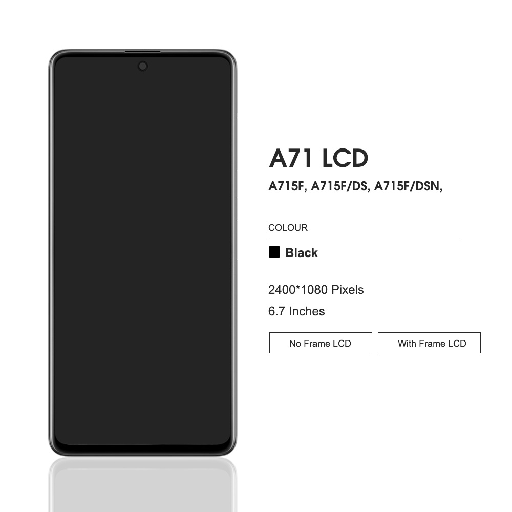 Màn Hình Cảm Ứng LCD Oled Thay Thế Cho Samsung Galaxy A71 A715 A715F A715FD